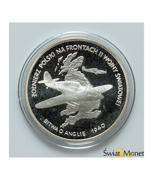 100 000 zł 1991 żołnierz na frontach Bitwa o Anglie