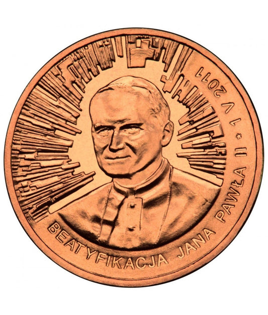 2 zł Beatyfikacja Jana Pawła II 2011