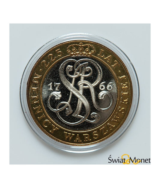 20 000 zł 1991 225 lat mennicy warszawskiej