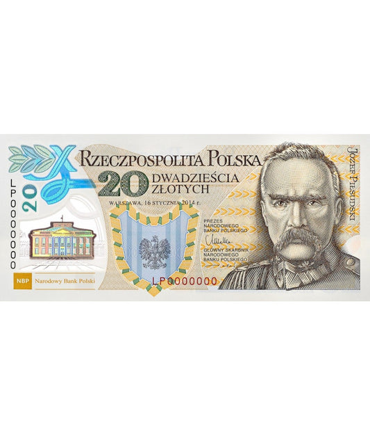 20 zł Legiony Polskie - banknot kolekcjonerski