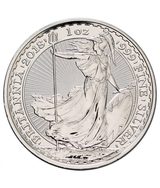 Britannia 1 Uncja Srebra - 2018