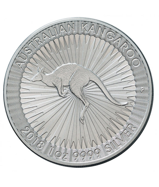 Srebrny kangur australijski 1 uncja - 2018